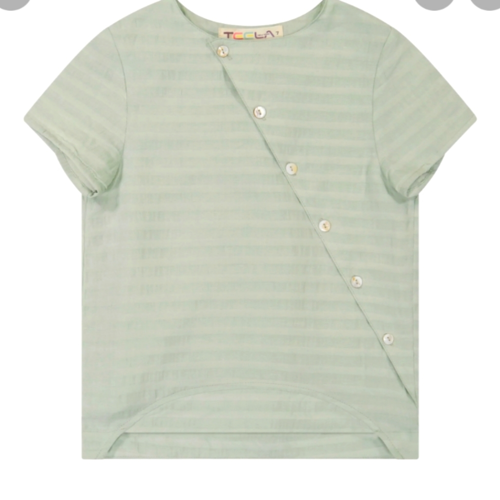 NWT Teela sage shirt